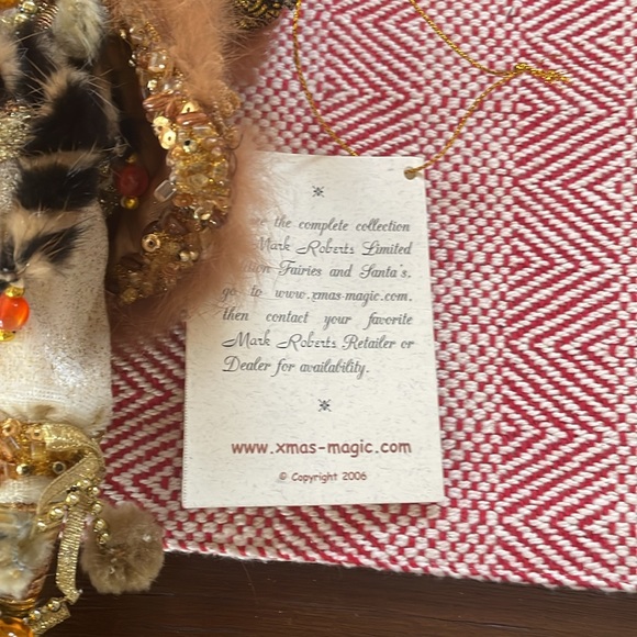 Mark Roberts Limited Edition Jewel of Africa Small Fairy 2006 51-62384 - Picture 13 of 15